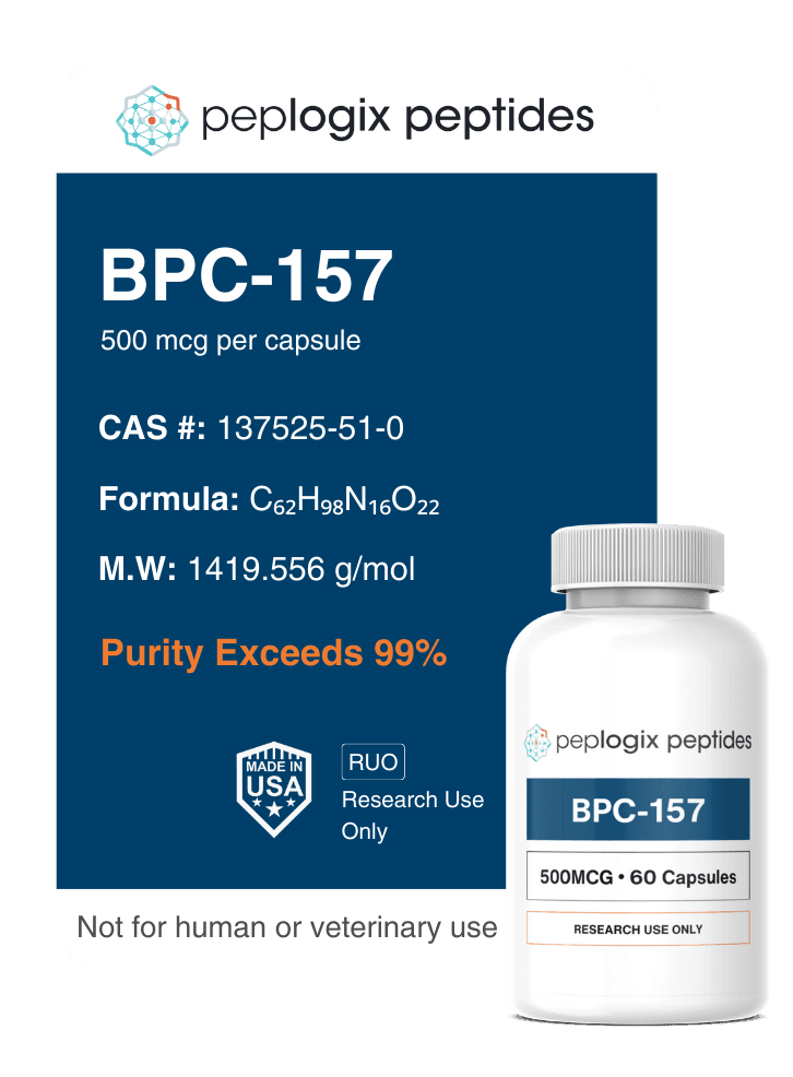 BPC-157 Capsules -  500mcg Default