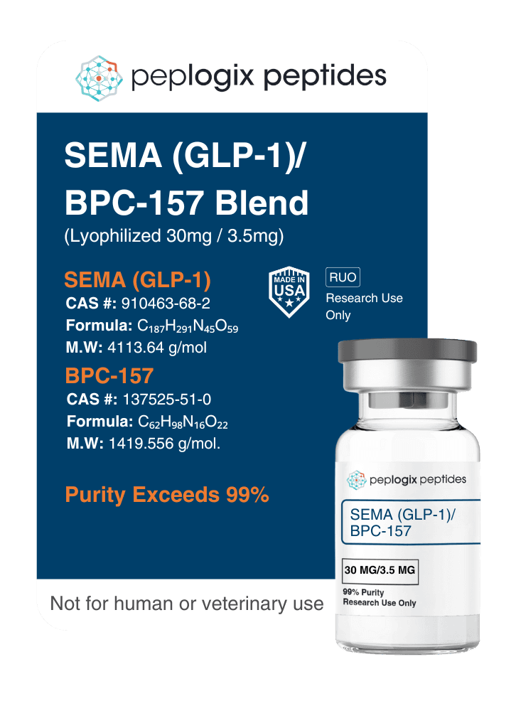 Sema (GLP-1) / BPC-157 - 30mg / 3.5mg Default