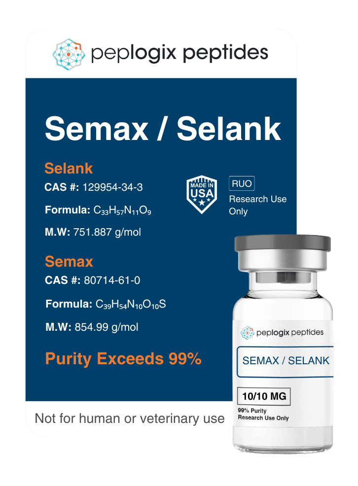 Semax / Selank - 10mg / 10mg Default